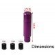 Universal Aluminum Alloy Gear Shift Knob 5.1 Inch – 5 Colors