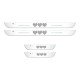 Magnetic Car Door LED Sill Plates- Love Hearts - 4Door Set (Universal Fit, Wireless, Rechargeable)