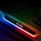 Let`s Ride Magnetic Car Door LED Sill Plates- 4Door Set (Universal Fit, Wireless, Rechargeable)