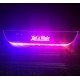 Let`s Ride Magnetic Car Door LED Sill Plates- 4Door Set (Universal Fit, Wireless, Rechargeable)
