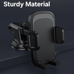 Universal Suction Cup Car Phone Holder - Premium Grade Universal Suction Cup Car Phone Holder - Premium Grade