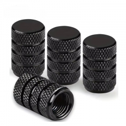 Aluminum Alloy 4 Pcs Aluminum Tire Valve Stem Caps - Universal Fit