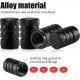 Aluminum Alloy 4 Pcs Aluminum Tire Valve Stem Caps - Universal Fit Aluminum Alloy 4 Pcs Aluminum Tire Valve Stem Caps - Universal Fit