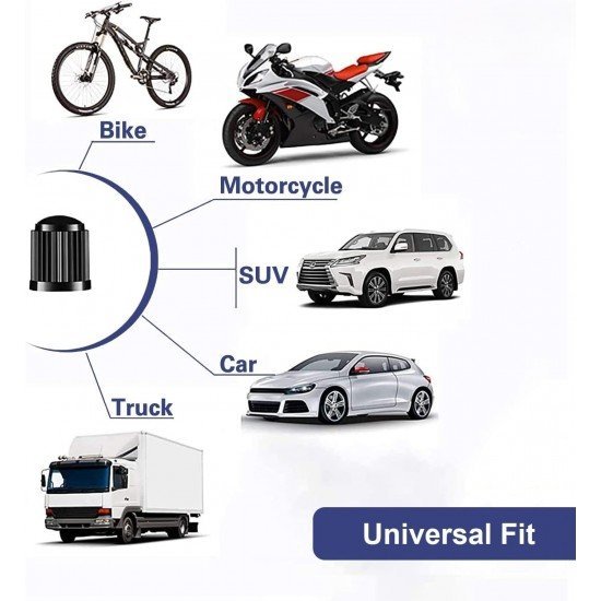 Universal Tire Valve Stem Plastic Caps Universal Tire Valve Stem Plastic Caps