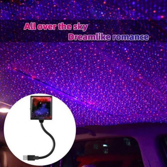 USB Car Roof Light Projector with Music Sync Mode- (Dual Color Projection) 3 Projection Modes USB Car Roof Light Projector with Music Sync Mode- (Dual Color Projection) 3 Projection Modes