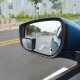 Wide Angle Blind Spot Convex Mirror (Pack of 2) Chrome & Black Wide Angle Blind Spot Convex Mirror (Pack of 2) Chrome & Black