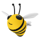 Cute Bee Car Air Vent Freshener Clips - Pack of 2 Cute Bee Car Air Vent Freshener Clips - Pack of 2